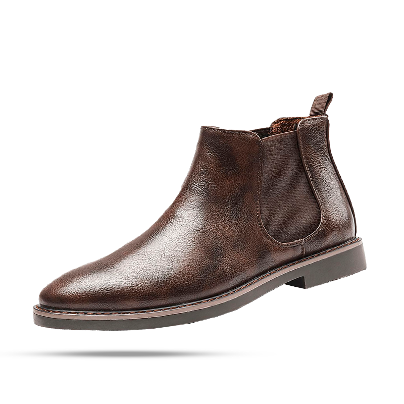 Botas Chelsea Masculina de Couro Jackson